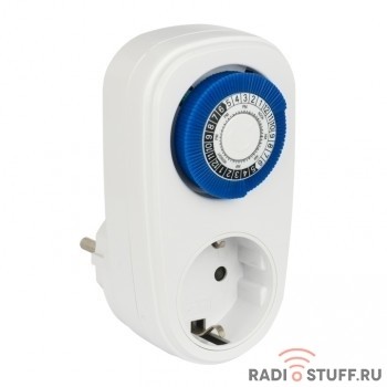 EKF SMT-48p Розеточный механический таймер SMT-48p 16A суточный EKF PROxima   