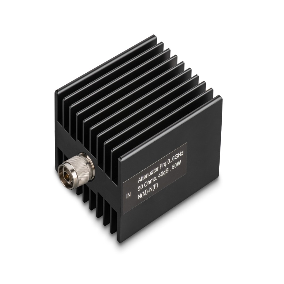 Аттенюатор 40 дБ N-50-40-50 (0-6 ГГц), прямоугольный TWANE-50-6-40