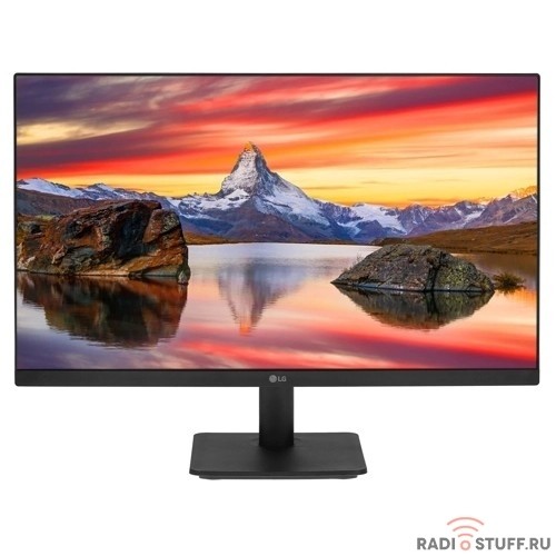 LCD LG 23.8" 24MP400-B черный {IPS 1920x1080 75Hz 1ms 1000:1 178/178 250cd 8bit(6bit+FRC) 16:9 D-Sub 2xHDMI1.4 FreeSync AudioOut VESA}